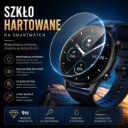3xSZKŁO Szkło hartowane Smartwatch Vess K52, K56 PRO, DT 