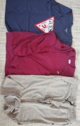 Zestaw odzieży nowe koszulka guess bluza Lacoste XXL spodnie Ralph Lauren 