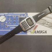 Stary zegarek z kalkulatorem 