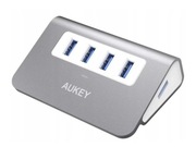 AUKEY CB-H5  kompaktowy, aluminiowy HUB USB-A 4w1