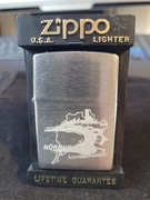 Zapalniczka Zippo Nurburring Satin Chrome VINTAGE 2006 rok