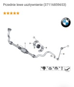ORYGINALNY Łącznik stabilizatora, drążek BMW X5 X6