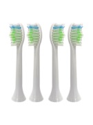 4x końcówki do szczoteczki sonicznej Waveclean Media-Tech MT6511 białe