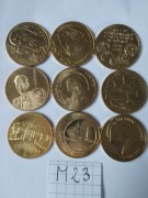 M23 Monety NG 2zł 9szt Herbert Żaglowiec Pszczyna Bankowość Jaszczurka