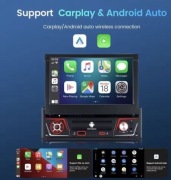 Radio samochodowe 1dni wysuwany ekran