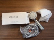 Zestaw prysznicowy CUCM – słuchawka + wąż, chrom, nowy