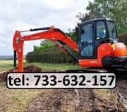 Usługi Koparka Minikoparka Wynajem Czchów Jurków