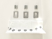 Kątownik zestaw mocujący meble do ściany Ikea 3 szt