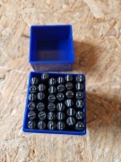 ZNACZNIKI NUMERATORY 36 NUMERATOR LITERY CYFRY 5mm