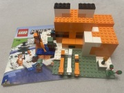 LEGO Minecraft Siedlisko lisów 21178