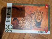 Puzzle Trefl 1000 elementów Lampart