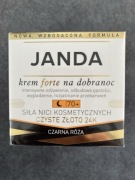 Janda krem forte na dobranoc 70+, siła nici kosmetycznych , czarna Róża