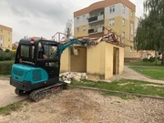 Usługi minikoparką!