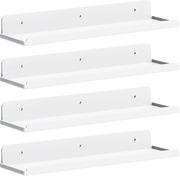 Wiszące półki na ścianę 4 szt 15-calowa dekoracja pokoju na regał/płytę