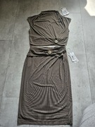 Komplet Nowy  spódnica bluzka Guess rozmiar M kolor Khaki 