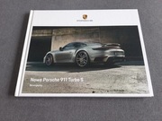 2020 Porsche 911 Turbo S Prospekt POLSKI PL/WW 58 stron twarda okładka