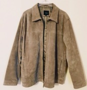 Kurtka męska skórzana zamszowa Thomas Nash, L, 100% zamsz naturalny