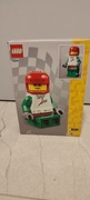 LEGO 40819 - Duża minifigurka kierowcy wyścigowego
