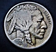 5  CENTS  BUFFAL0--1929--S--USA-