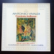 Vivaldi, kantaty włoskie, Rene Jacobs, winyl