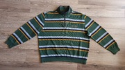 BLUZA MĘSKA C. COMBERTI PASKI WYSOKA STÓJKA ZAMEK SUWAK 100% BAWEŁNA XL