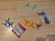 Śmigła F5 5 cali DJI FPV hurricane 5236 51499 5.2x3.6x3 DUŻO 30 śmigieł 