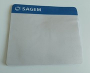 Podkładka pod myszkę z notesem z logo SAGEM UNIKAT
