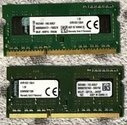 Pamięć RAM Kingston 8 GB (2x4 GB) DDR3 SO-DIMM 1600 MHz