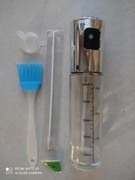 Spryskiwacz do oleju 100ml + pędzelek + lejek