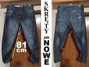 spodnie skręcane skręty DENIM73 W36 LR pas 96 97 98 – 99 100 j. NOWE