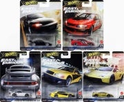 Hot Wheels Premium FAST & FURIOUS 2025 Mix 4 Set 5/5 Nowy !!!