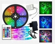 LEDY 5M RGB WODODPORNE 