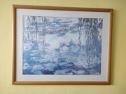 Obraz reprodukcja Claude Monet Lilie wodne 58x74