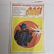 Magazyn SAM nr 2 1991 - stan archiwalny, czyste krzyżówki, unikat lat 90.