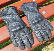 Rekawice Motocyklowe Skórzane Damskie Rebelhorn roz. M