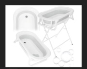 Wanienka dziecięca +stojak