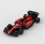 Klocki wzór LEGO Bolid F1 Ferrari Autko Samochodzik Prezent