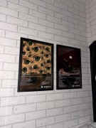 Hubert. Wizuale Kolorowe Domy obrazy plakaty a3 w ramkach