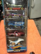 Hot wheels 5 pack city mowy  zestaw autek resortów 