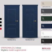 Stylowe drzwi wewnętrzne Erkado Nemezja