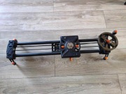 SLIDER E-IMAGE NS70 z włókna węglowego 70cm z kołem zamachowym.