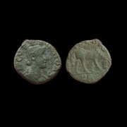 Alexandria - TROAS - horse Tyche - III wiek AD