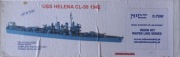 USS Helena CL-50 1942 Niko Model