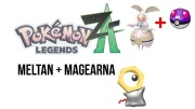 Pokemon Legends Z-A | Magearna + Meltan + 2x Master Ball