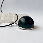 Orgonit 25mm naszyjnik z szungitem, odpromiennik