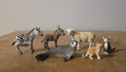 Schleich zestaw 6 figurek różne modele