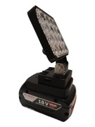 Lampa robocza LED 48W halogen do BOSCH GBA PROFESSIONAL 18V z USB QC 3.0