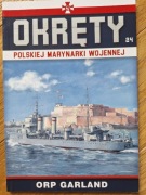 Niszczyciel ORP Garland nr24 seria Okrety Polskiej Marynarki Wojennej