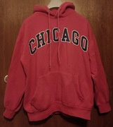 SŁODKA RÓŻOWA BLUZA Z KAPTUREM CHICAGO 