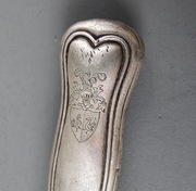 Nóż do ryb -  herbowy - WMF Niemcy pocz XX w.